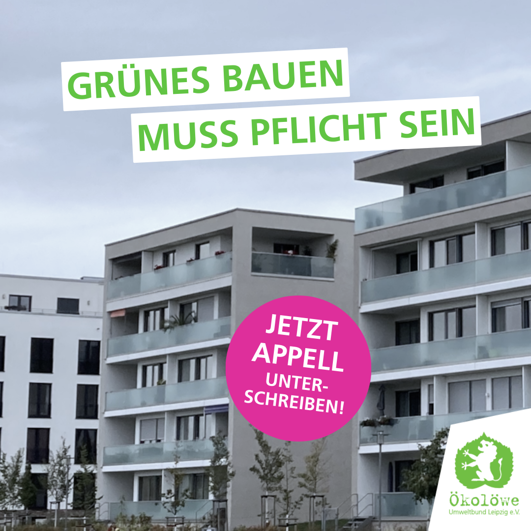 Grün Bauen muss Pflicht sein